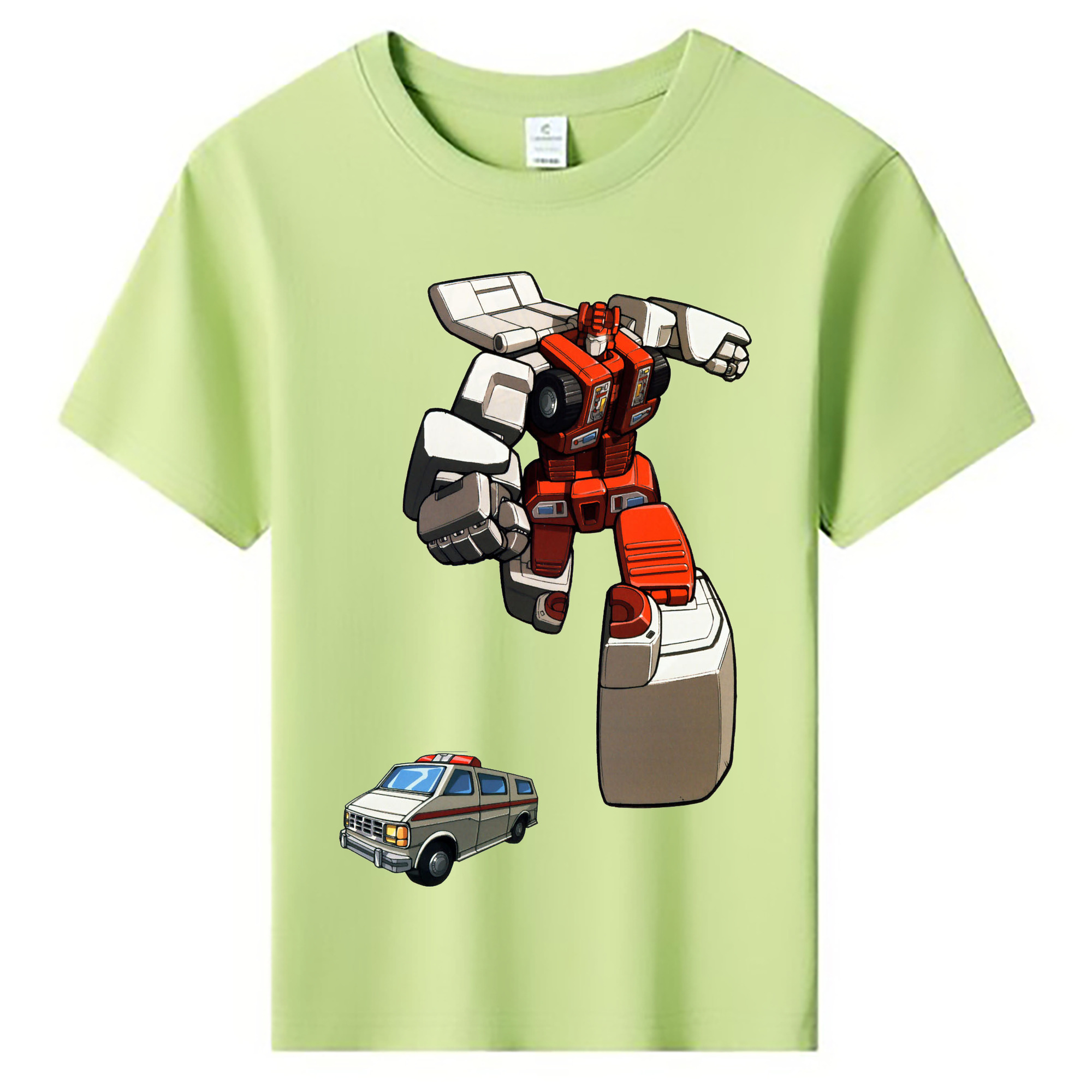 （画像用）  綿100％キッズTシャツ（フロントプリント）
